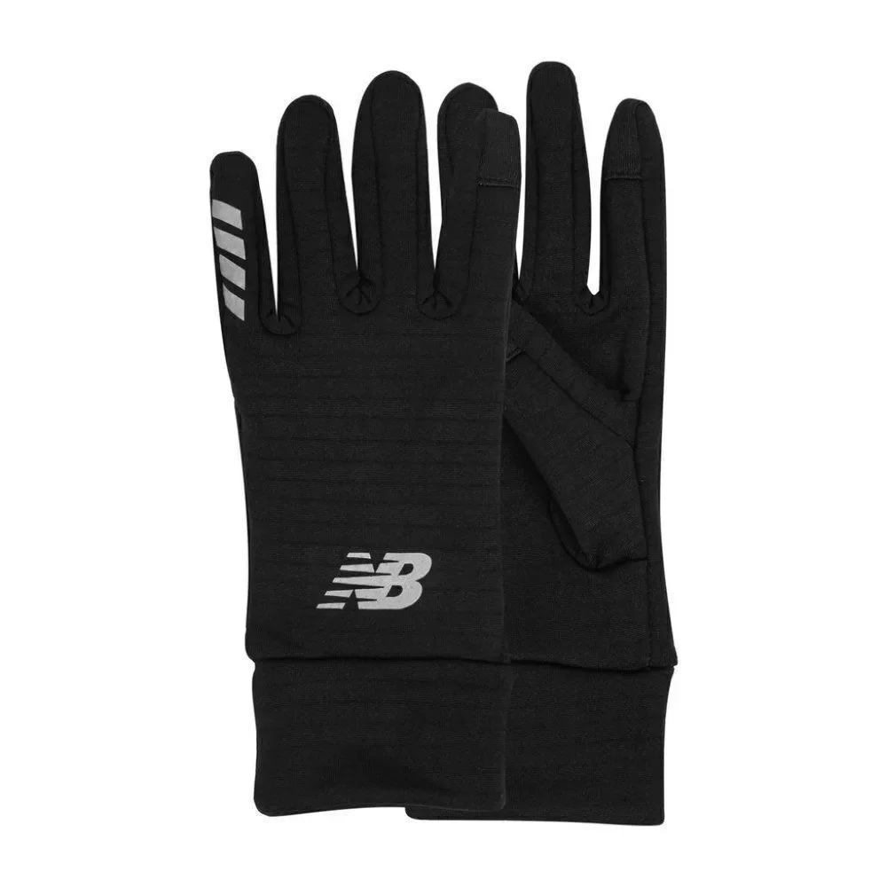 New Balance Women's Black Warm & Pleasant Acrylic Gloves 2 Pack Size Medium …